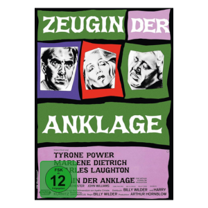"Zeugin der Anklage" DVD Cover
