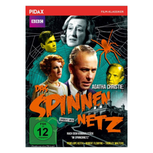 Cover des Kriminalfilms "Das Spinnennetz" nach Agatha Christies Vorlage