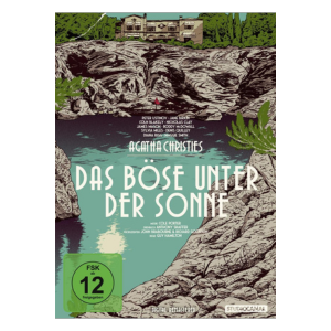 Filmcover der Buchverfilmung "Das Böse unter der Sonne"