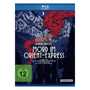 Filmcover der Agatha-Christie-Verfilmung "Mord im Orient-Express"