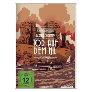 Filmcover "Tod auf dem Nil" nach Agatha Christies gleichnamigen Kriminalroman