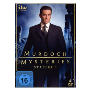 Cover "Murdoch Mysteries" Staffel 1 (Krimiserie aus Kanada)